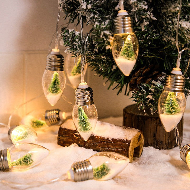 LED Kerstverlichting met Kerstfiguren – Decoratieve Lichtslinger voor de Kerstboom