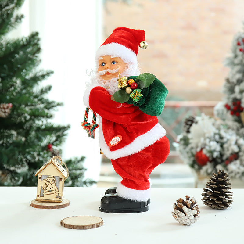Christmas Wankelende Kerstman met Blote Billen – Grappige Kerstdecoratie