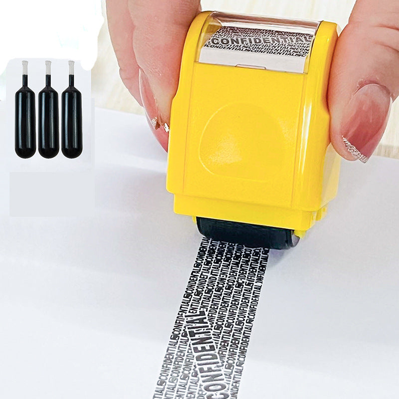 Privacy Bescherming Roller Stempel