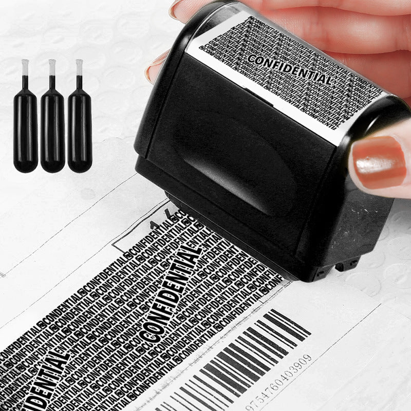 Privacy Bescherming Roller Stempel