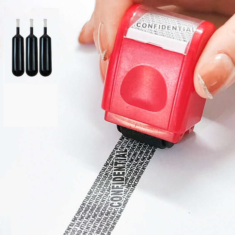 Privacy Bescherming Roller Stempel
