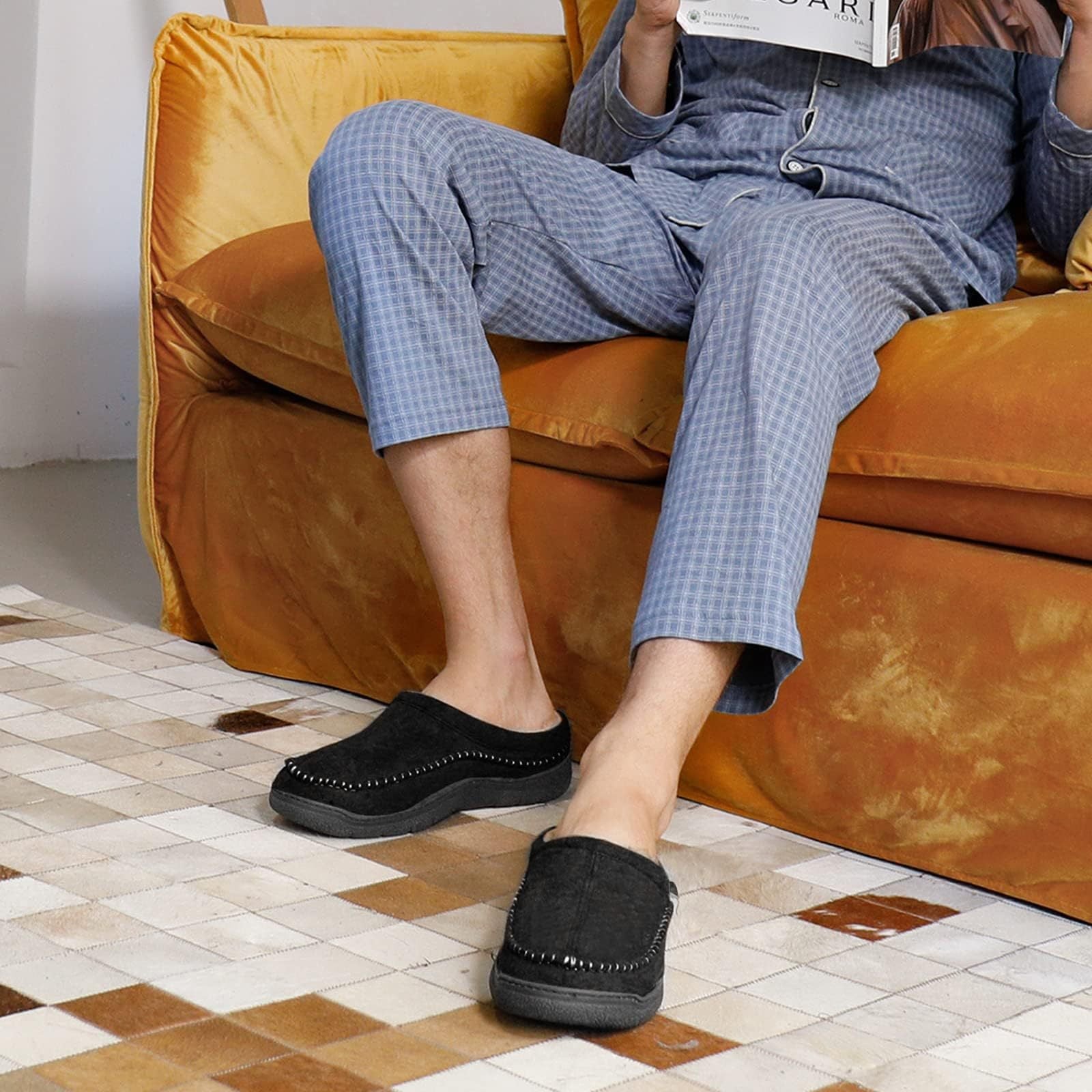 SoftLuxe Huisschoenen – Luxe Comfort met Antislip