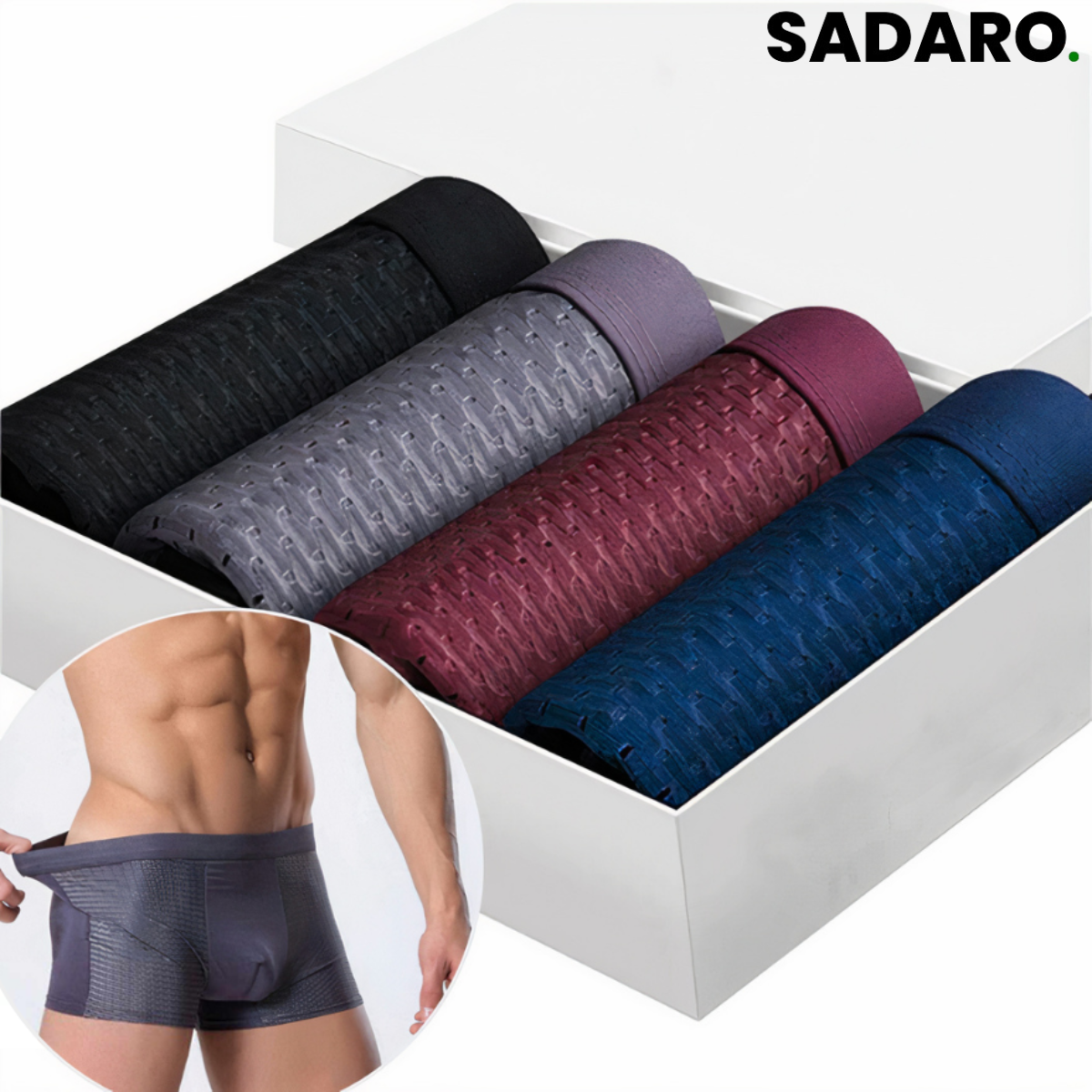 BAMBUSFASER BOXERSHORTS | FÜR DEN GANZTÄGIGEN KOMFORT | X + X GRATIS HEUTE!