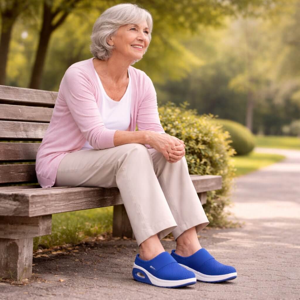 Orthopedische Huisschoenen | Eenvoudig instappen | Ademend Mesh | HomeStep