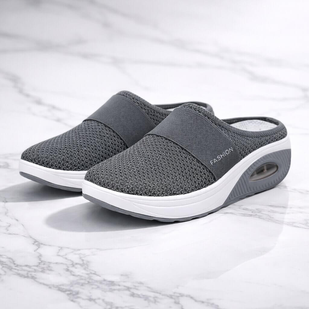 Orthopedische Huisschoenen | Eenvoudig instappen | Ademend Mesh | HomeStep