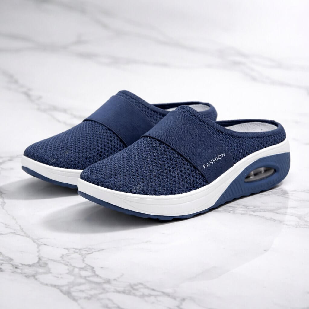 Orthopedische Huisschoenen | Eenvoudig instappen | Ademend Mesh | HomeStep