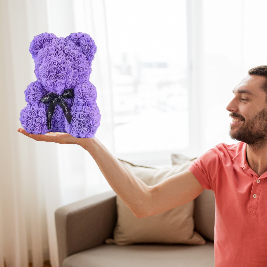Roses teddybeer