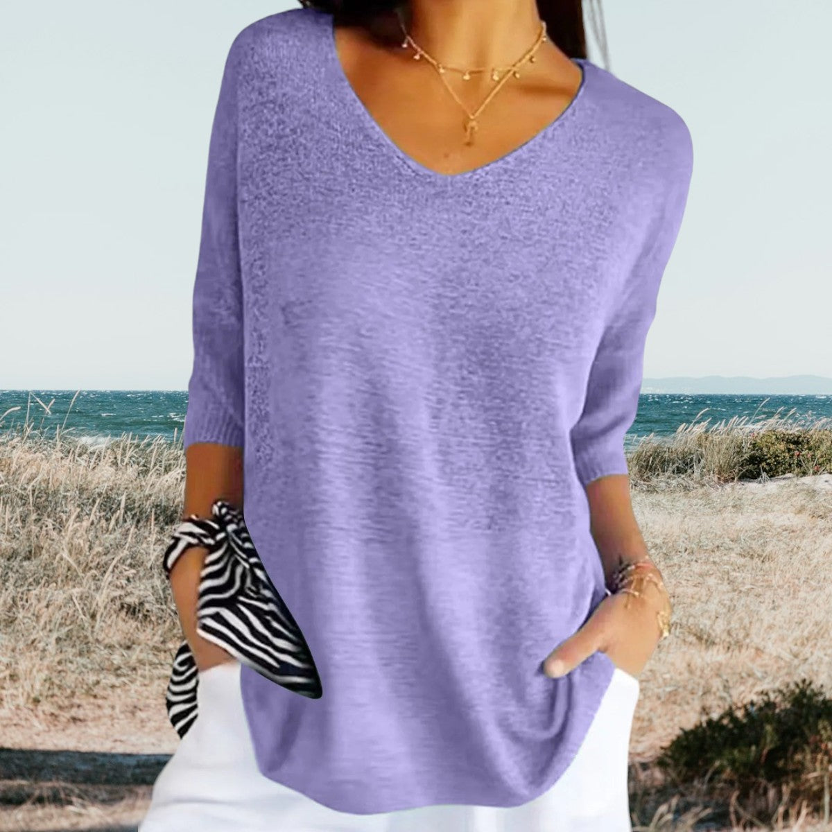 Gerda™ Zomer V-hals Top