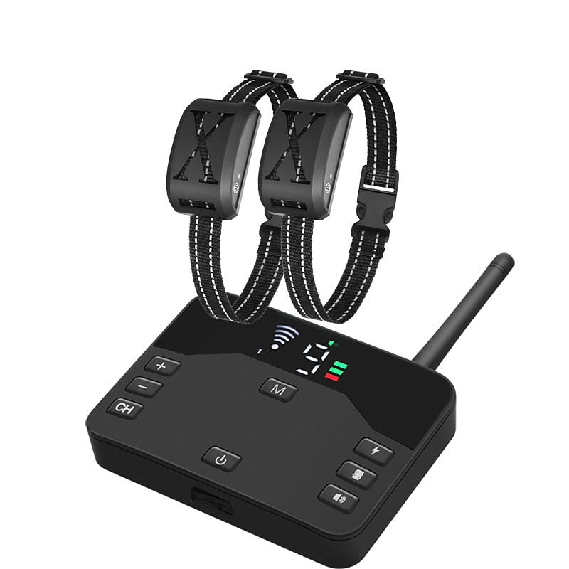 FidoFence Pro Geavanceerd Draadloos Hondenomheining Systeem Met Halsband, 9–240 Meter
