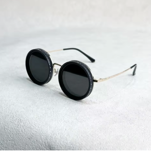 ShadowSunglasses | Zonnebrillen met Zwarte Lenzen Stijlvolle UV-bescherming Mode