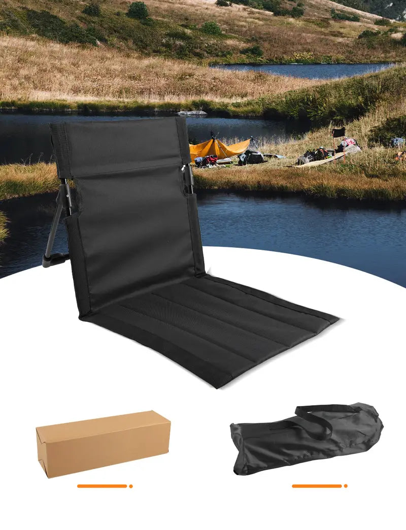PicnicPal | Opvouwbare Campingstoel met Ergonomisch Comfort en Lichtgewicht