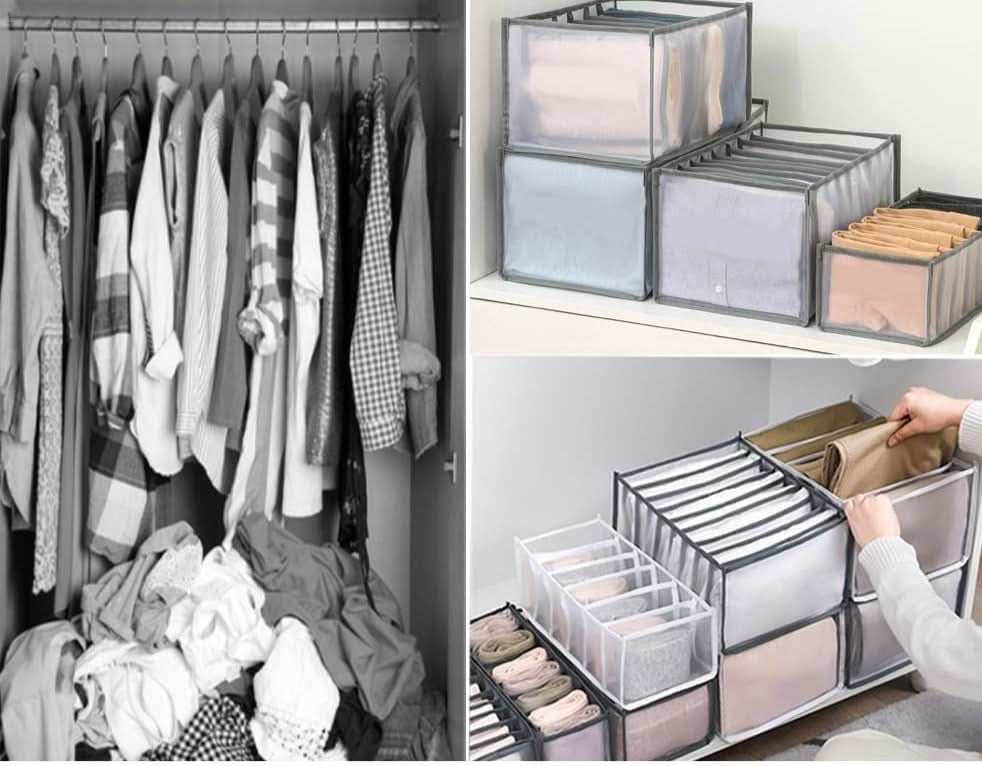 Opslagdoos kit om je lades te organiseren (x3)