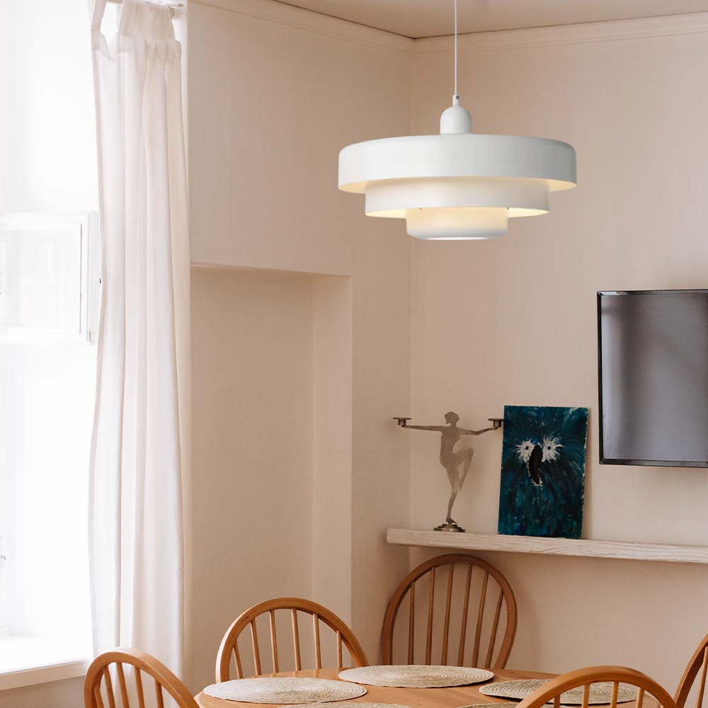 PrismicCircle | Moderne Glazen Loftlamp in Scandinavisch Design voor uw Huis