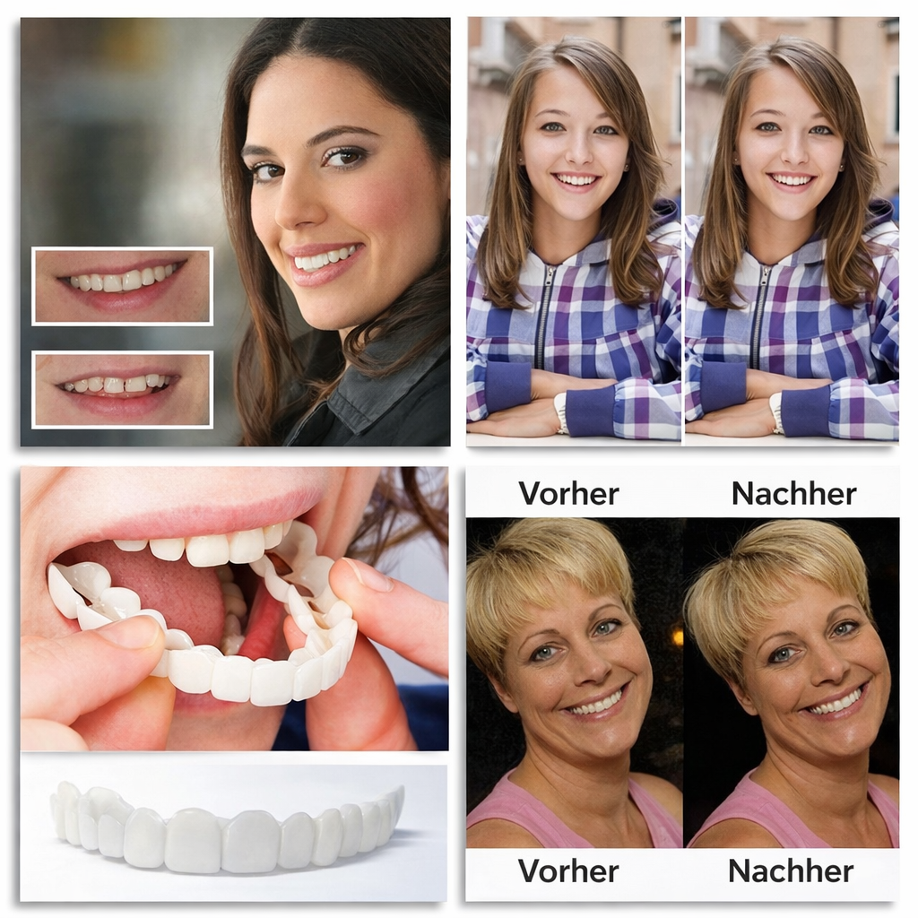 Prothese | Tandenprothese om op te steken | Verstelbare pasvorm | SnapSmile