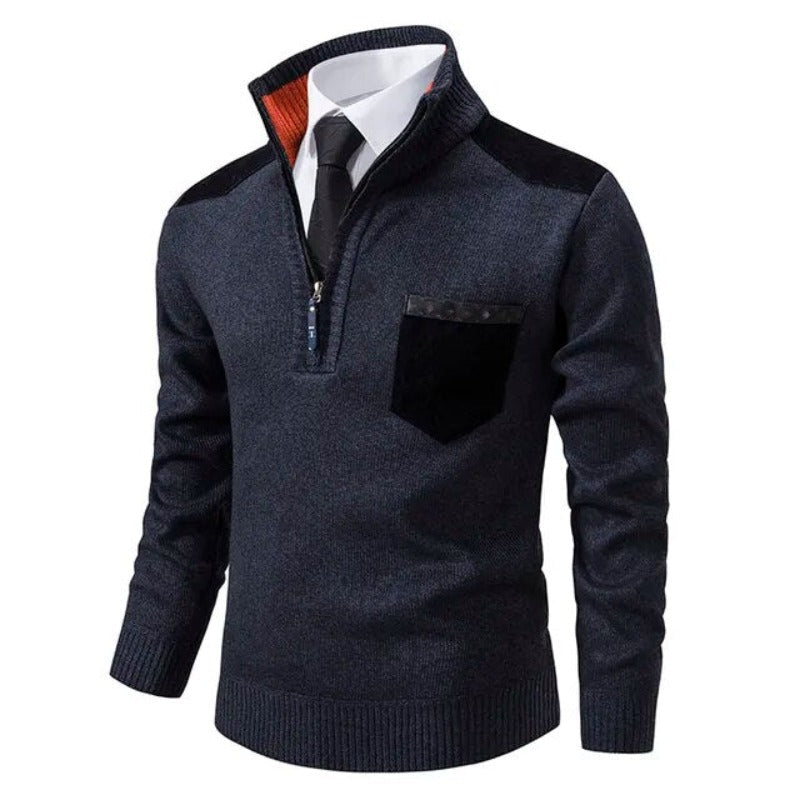 Herfst Luxe Kasjmier Herenpullover - Archer