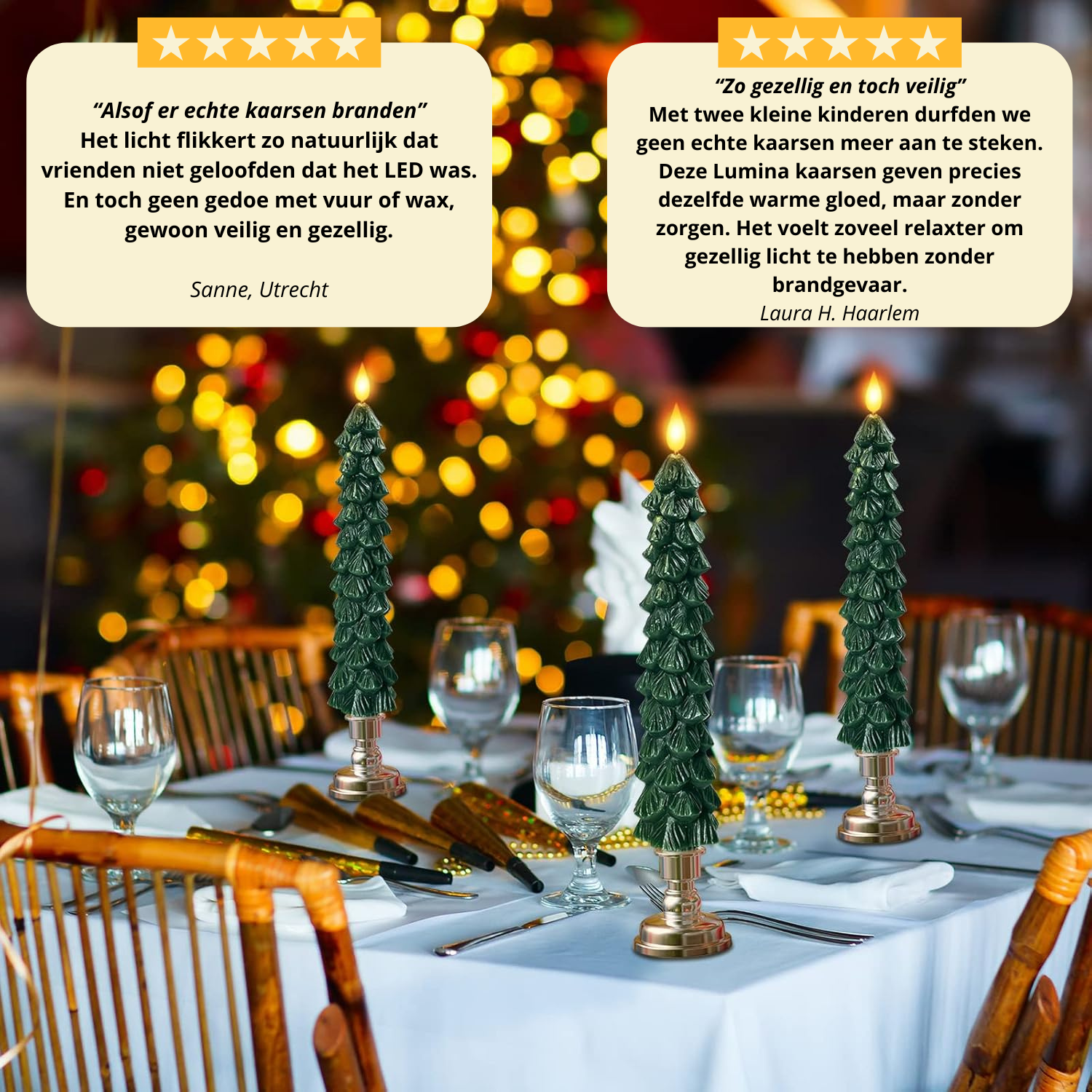 GlowNest Kaarsencollectie | De perfecte mix van warmte en gezelligheid voor elke ruimte