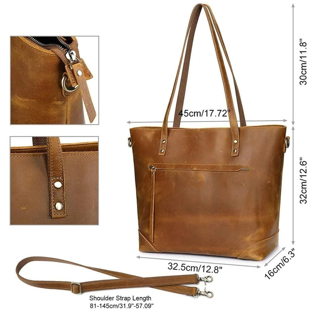 Vintage Kunstleder Tas