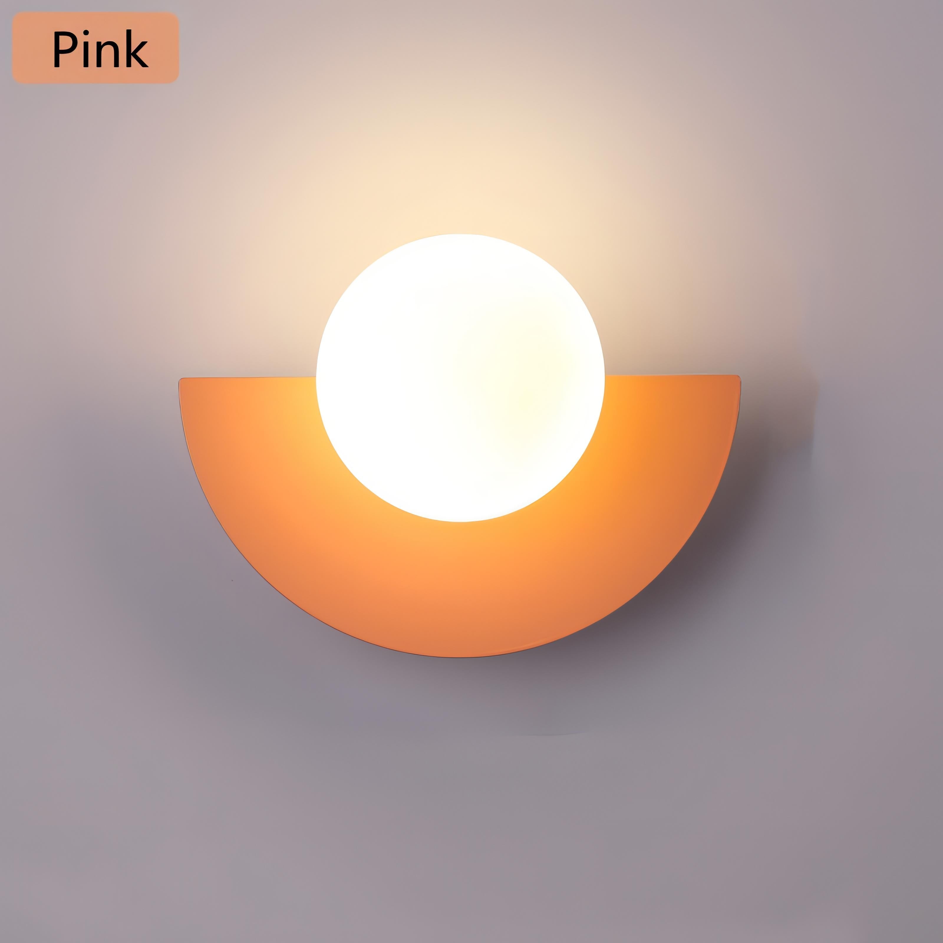 Everest - Nordic Halve Cirkel Wandlamp