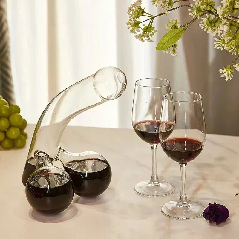 Hochkulturelle Whiskey-/Weindekanter