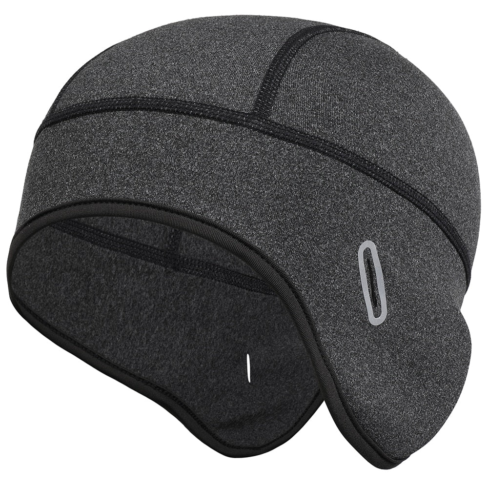 ThermoFit Wintermuts SlimShield – Rekbare windbeschermende sportmuts voor outdoor-activiteiten