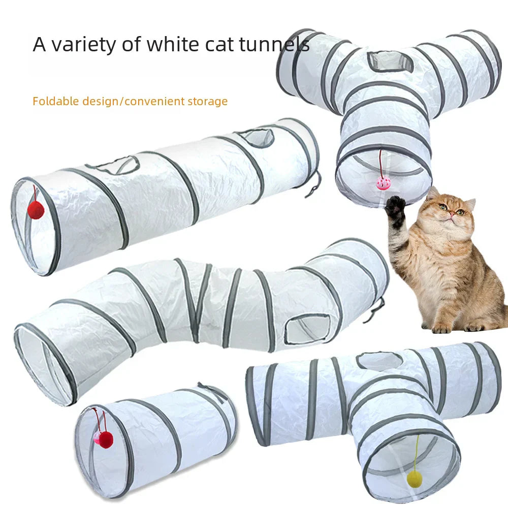 FelineElegance Draken-Tunnel Speelgoed | Luxe speelervaring voor katten met een stimulerend ontwerp en verborgen verstopplekken
