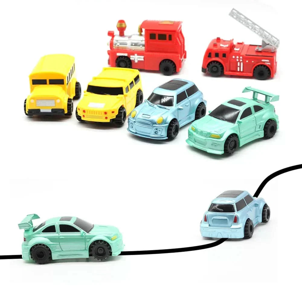De magische auto die je tekeningen volgt alsof het magie is