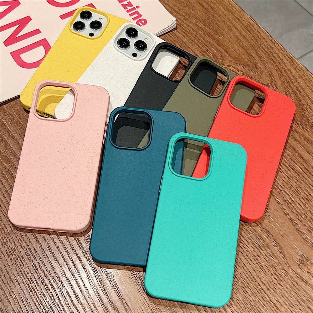 Blauwe composteerbare hoes