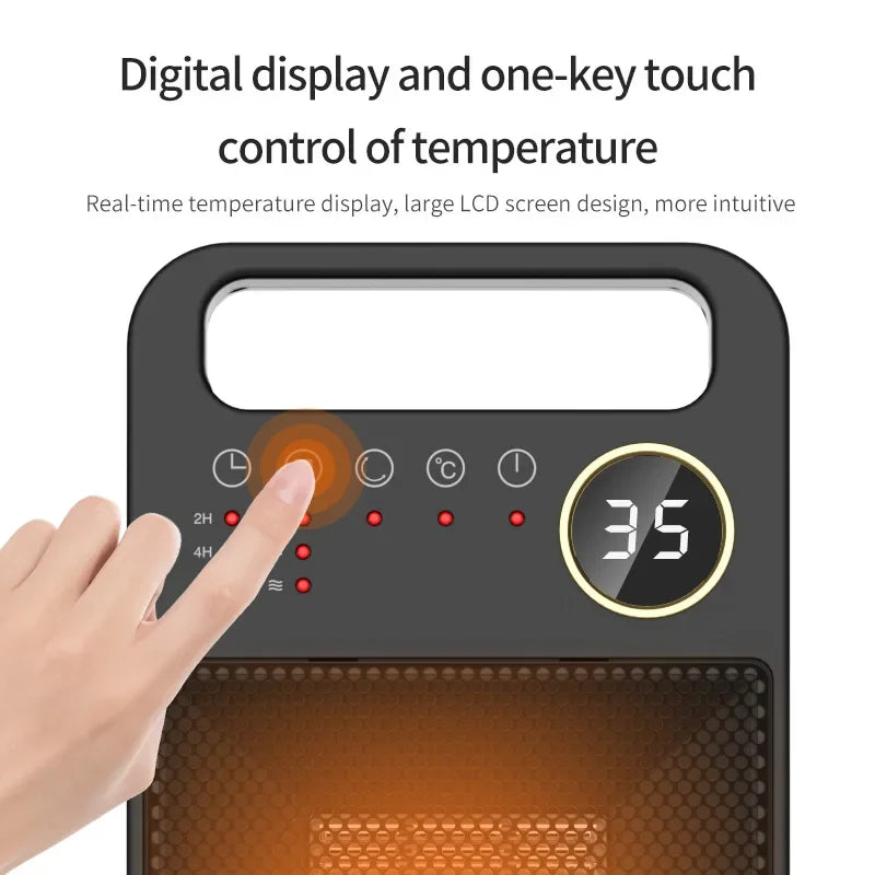 2000W Elektrische Verwarming met Afstandsbediening en Touchscreen
