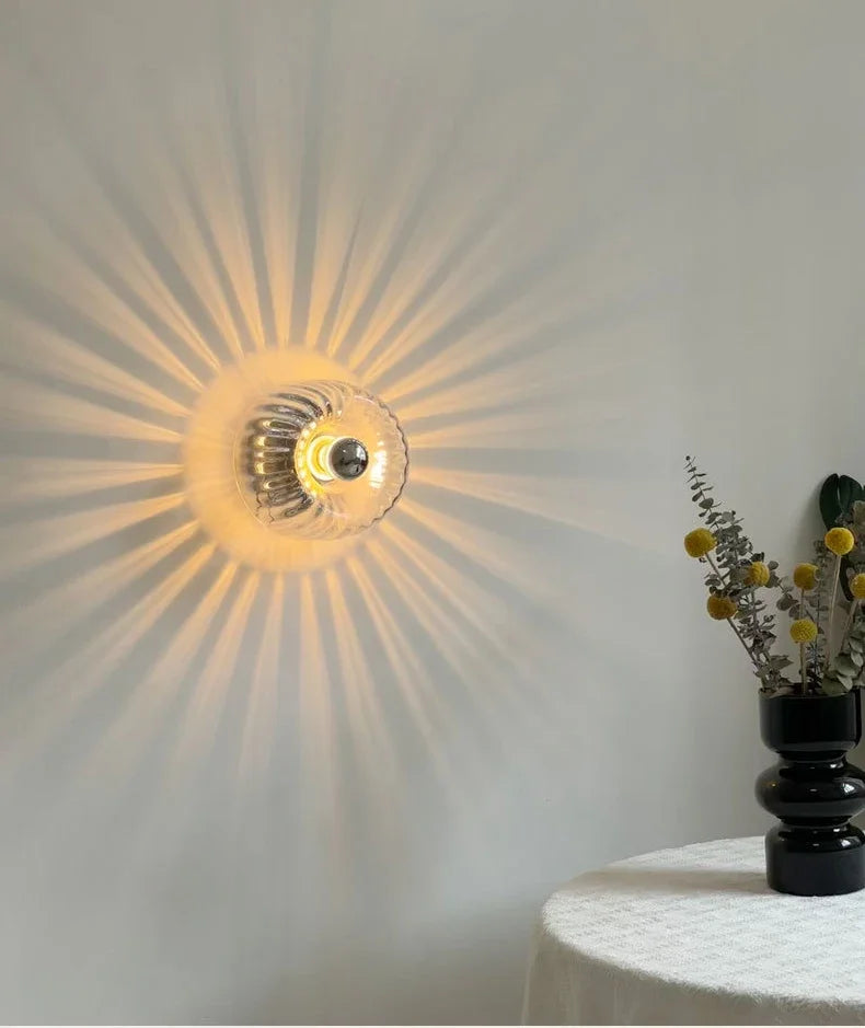 Noordse Bauhaus Wandlamp