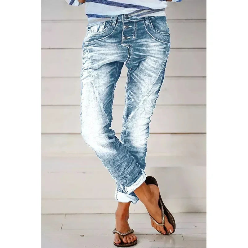Madisson | Bequeme Stretchhose für Damen