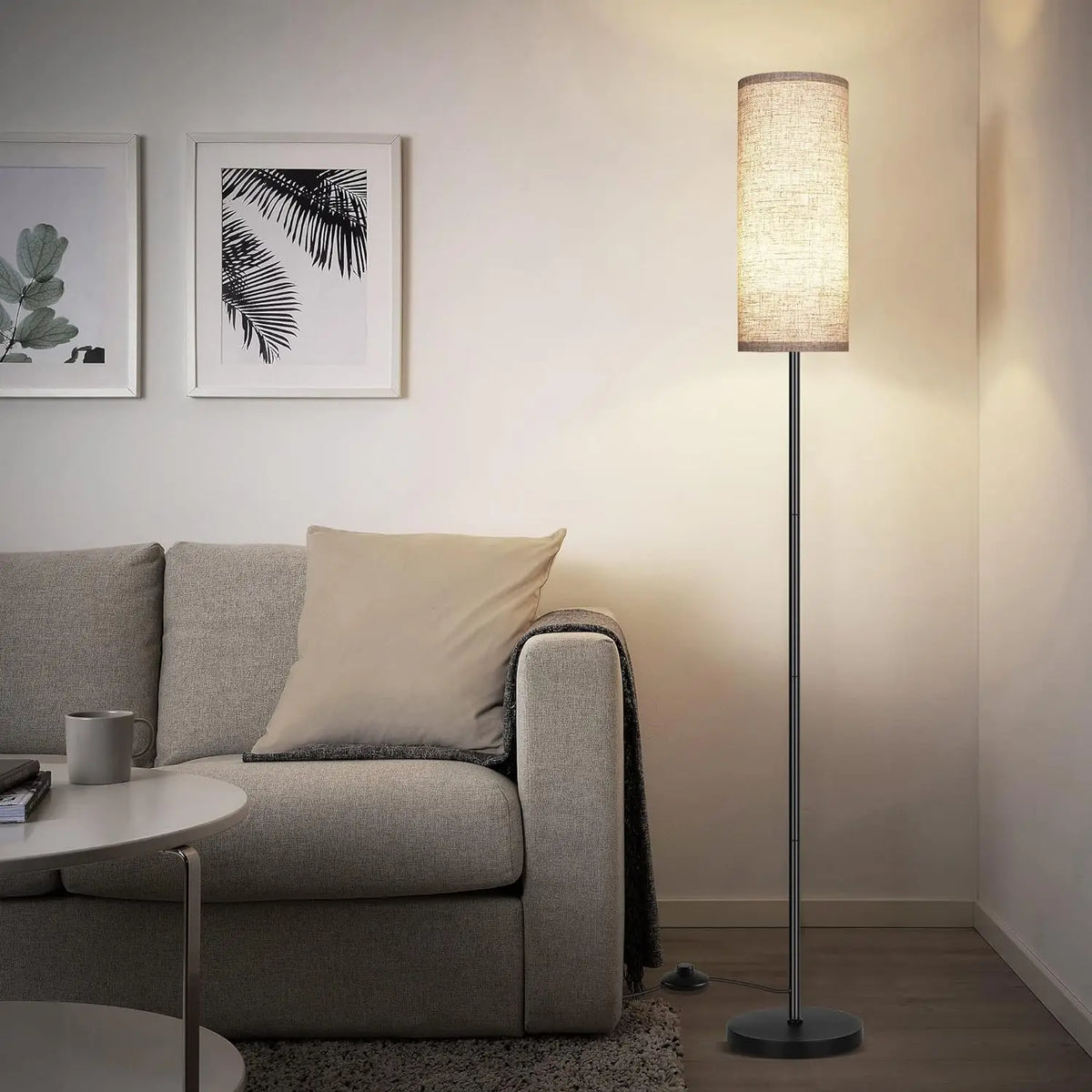 Moderne Cilindervormige Vloerlamp – Minimalistische Designlamp
