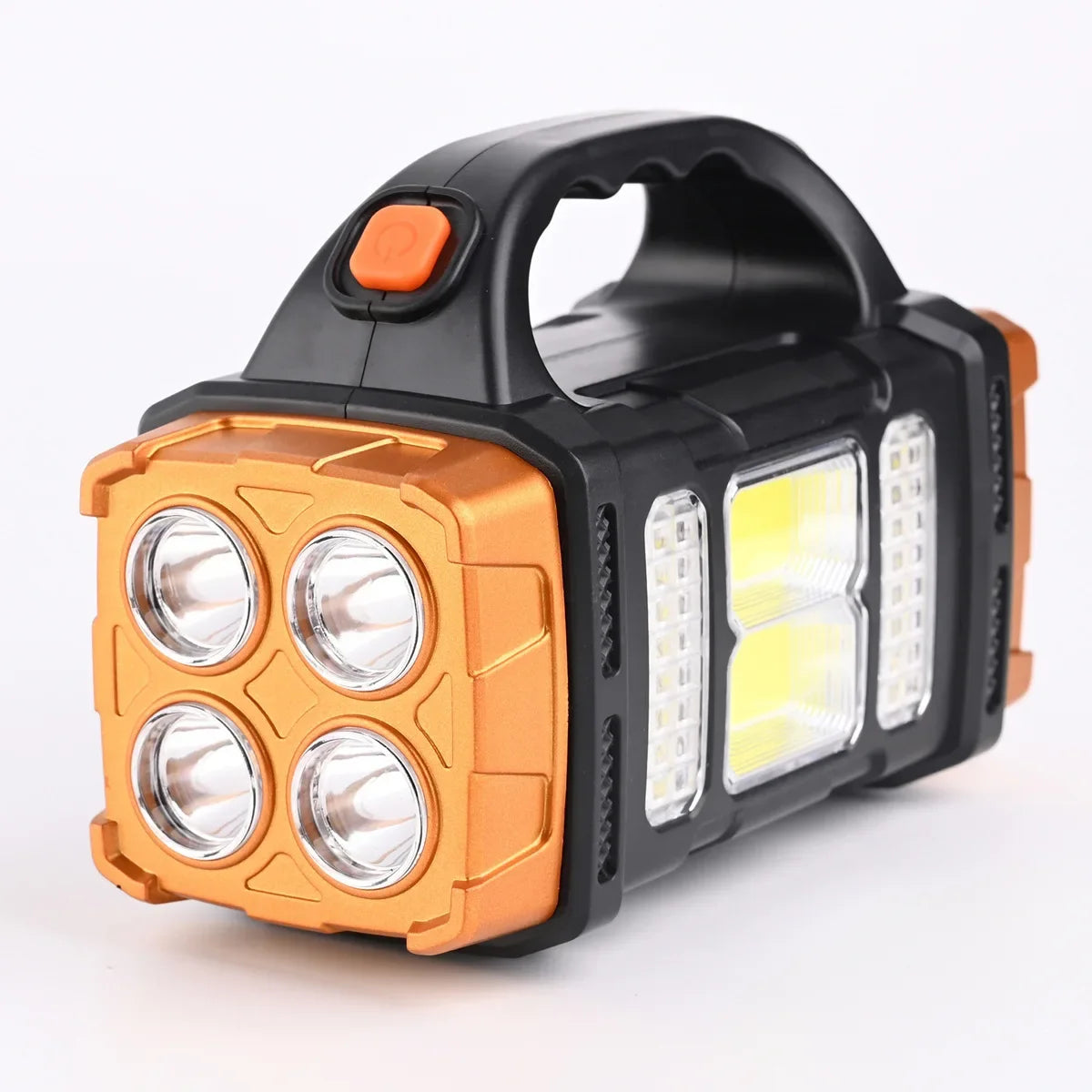 Zonne-energie Powerbank met Zaklamp – All-in-One Noodstroom