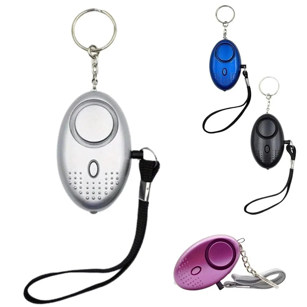 Persoonlijk veiligheidsalarm met LED-lamp (130 dB) – SafeSound