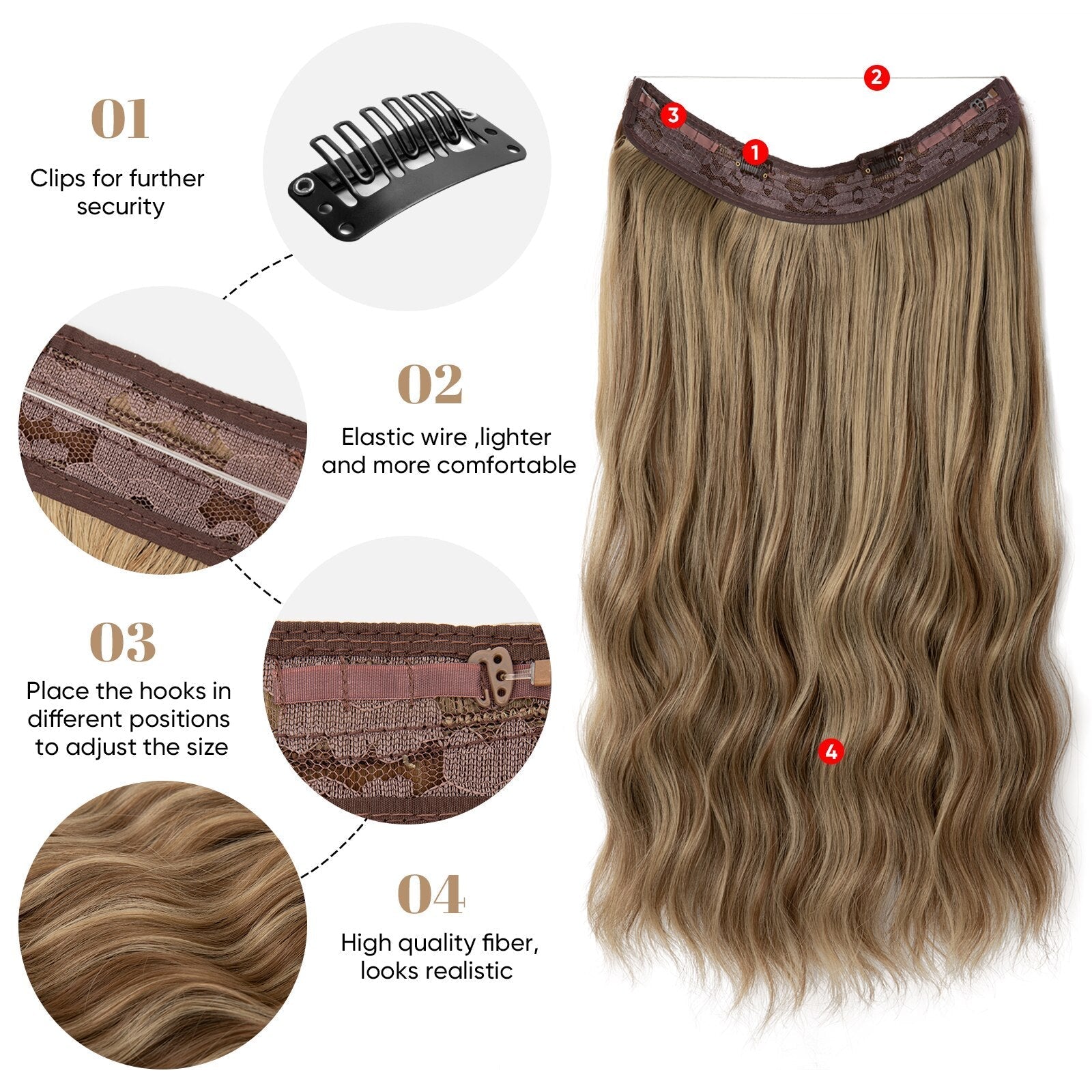 GlamSchleier™ Directe Haartransformatie
