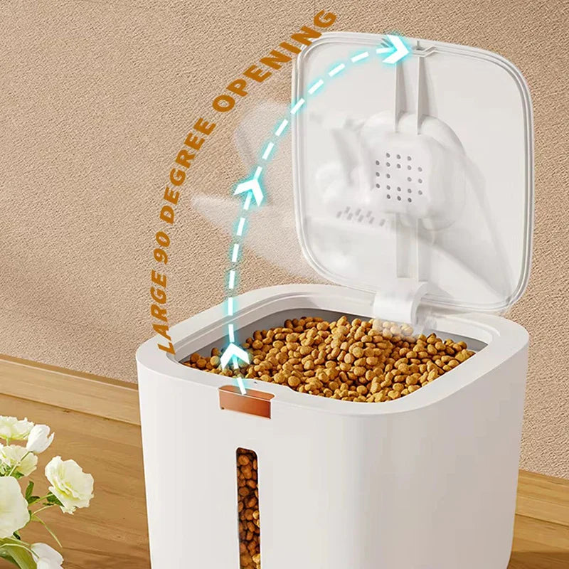 TrockenFutterPro Voercontainer voor Honden & Katten | Luchtdicht & Vochtbestendig | 3–7kg Opslag | Geurvrij