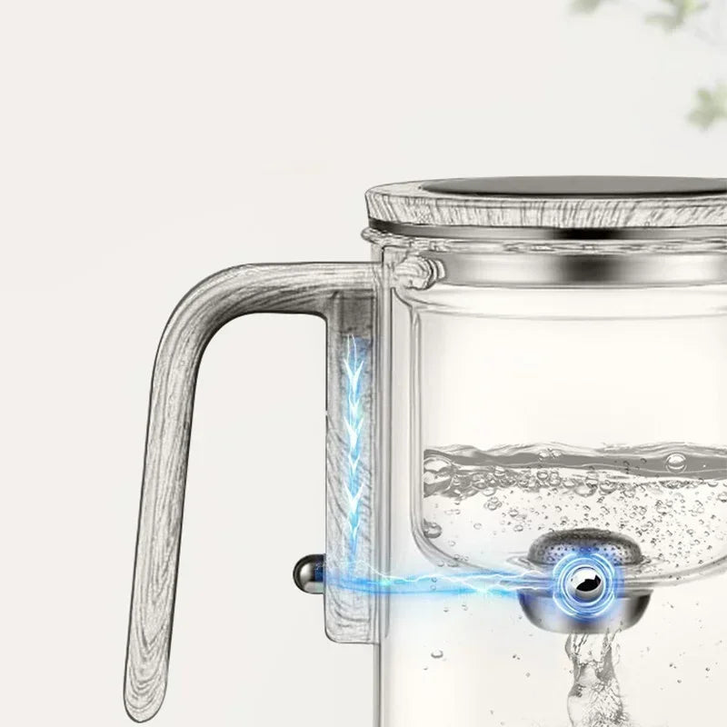 TeaFlow – Stijlvolle Theepot met eenvoudige magnetische waterregeling