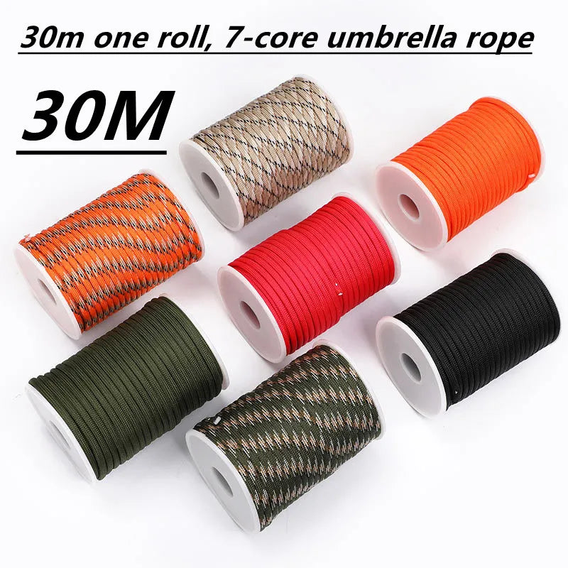 Paracord Touw 20 Meter – Essentieel Survival Touw voor Noodpakket
