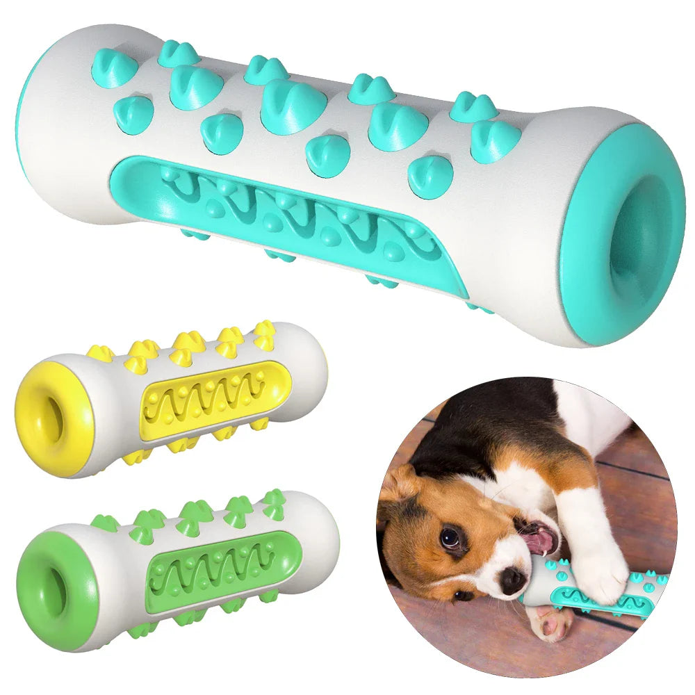 ChewCare Pro Hondenpoetsborstel-Kauwspeeltje | Interactieve Kauwtak voor middelgrote & grote honden | Tandreiniging & Stressvermindering