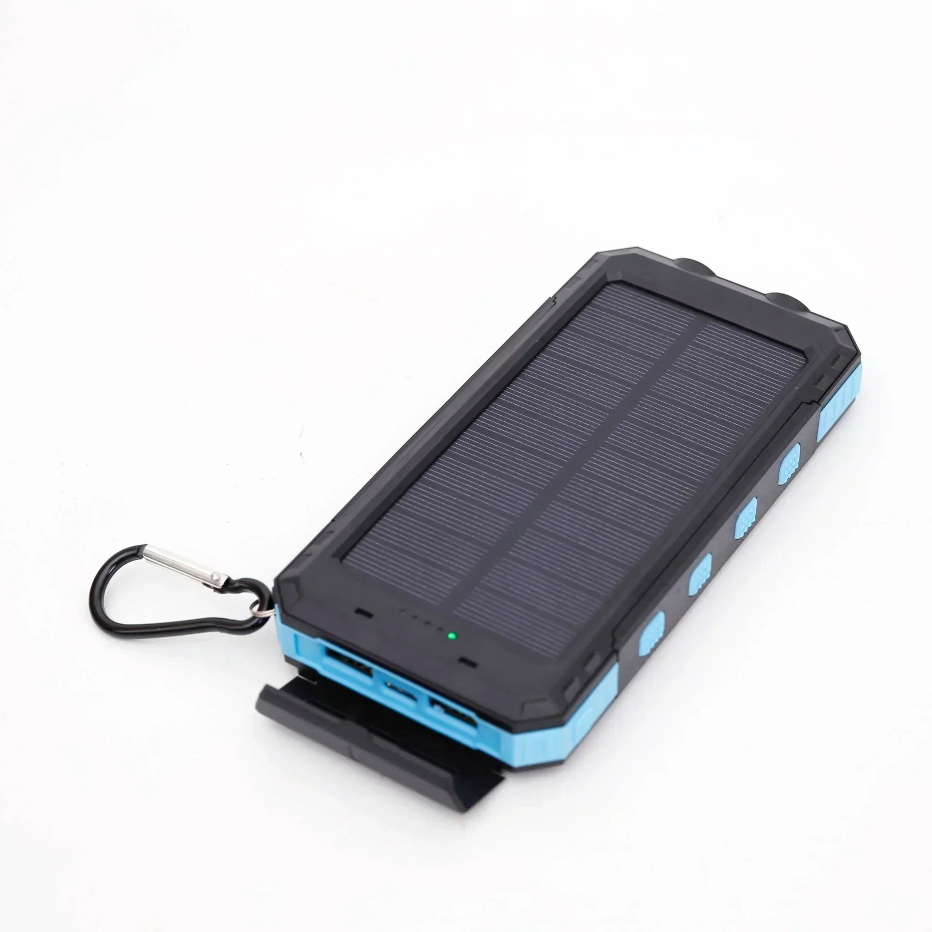 LuxuraVolt Draagbare Zonne Draadloze PowerBank | Duurzame energie voor onderweg en gemak