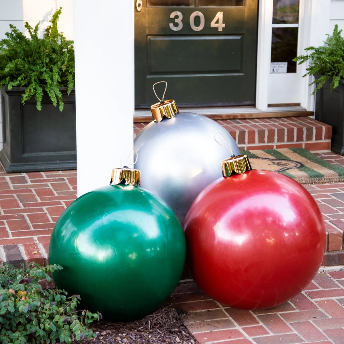 XL Christmas Kerstballen – Weerbestendige Jumbo Kerstdecoratie voor Binnen & Buiten