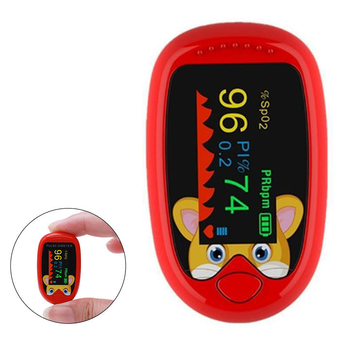 Draagbare Oximeter Meet Zuurstofniveau (SpO₂) & Hartslag
