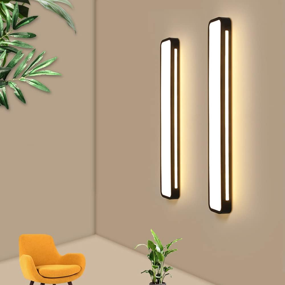 Minimalistische LED Plafondlamp van Ijzer en Acryl