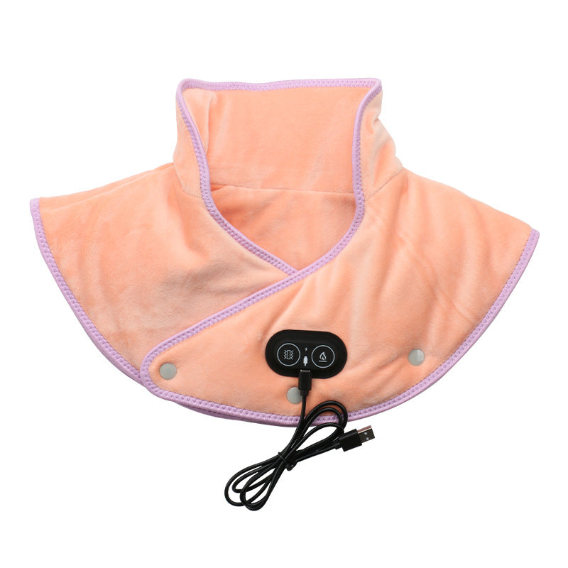 Ergonomische Elektrische Warmtemasseur voor Nek en Schouders met Instelbare Vibratiemassage