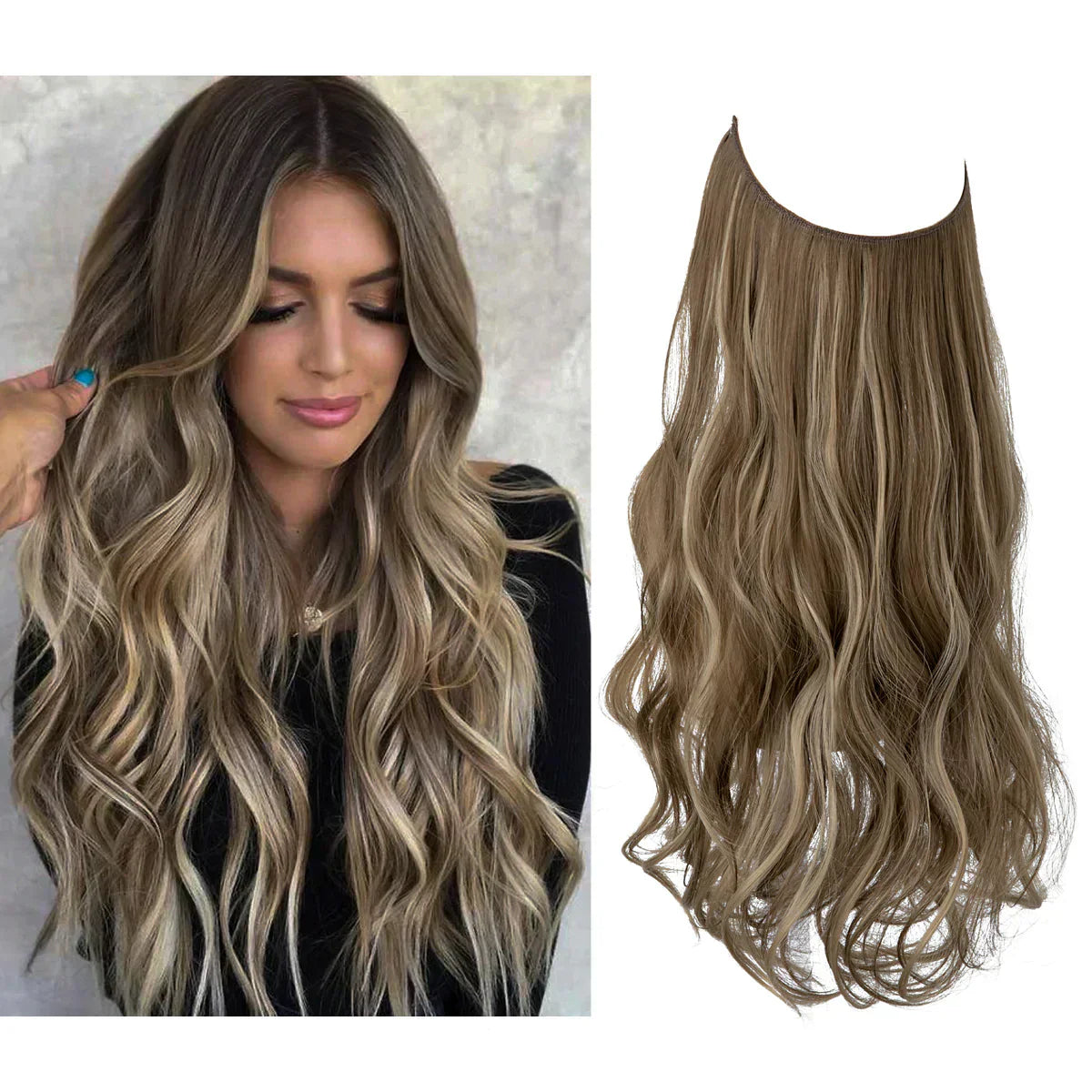 SecretHair | Premium Echthaar-Extensions | 100% REMY-kwaliteit | Naadloos volume & lengte | Natuurlijke glans | Hittebestendig & duurzaam