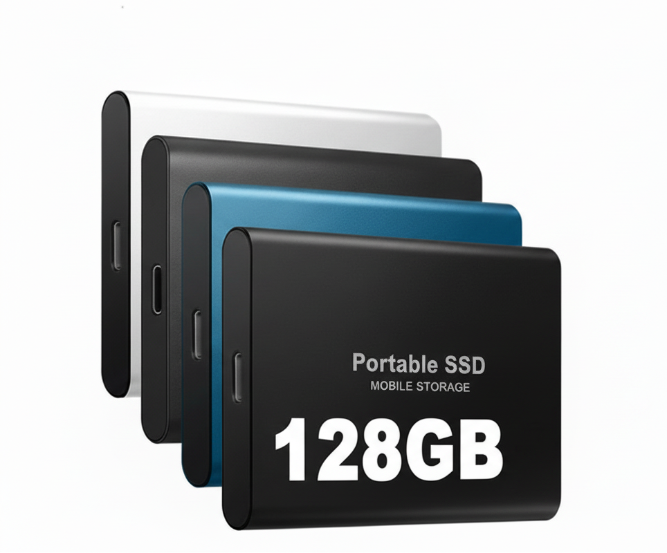 Draagbare SSD Externe Schijf met Hoge Snelheid Gegevensoverdracht en Compact Ontwerp