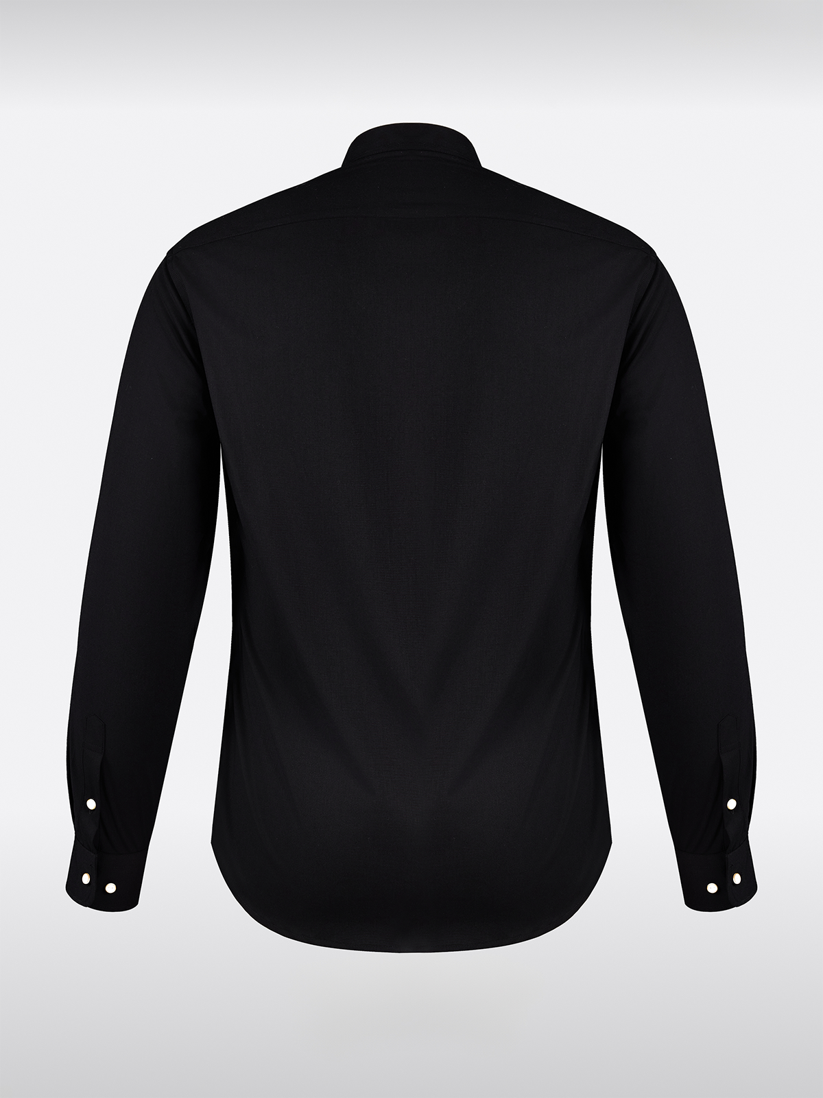 Zwarte Hoogsluitende Hemden