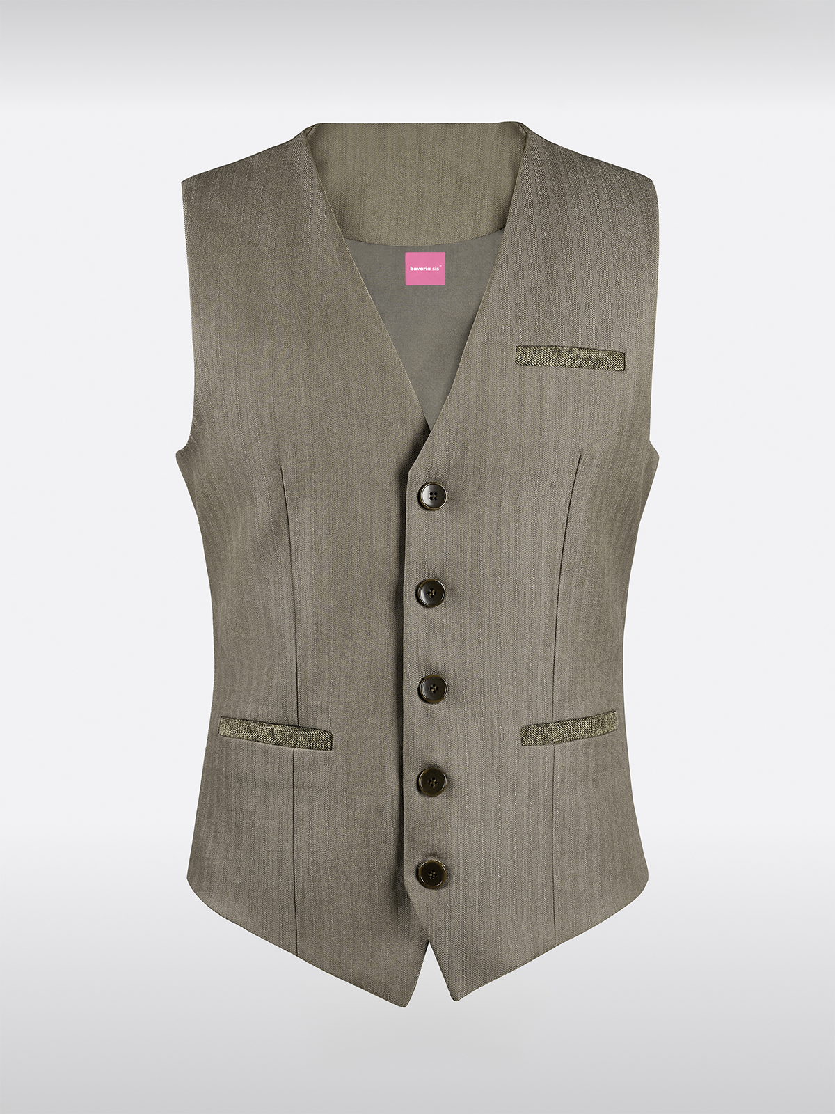 Braun V-hals Vest