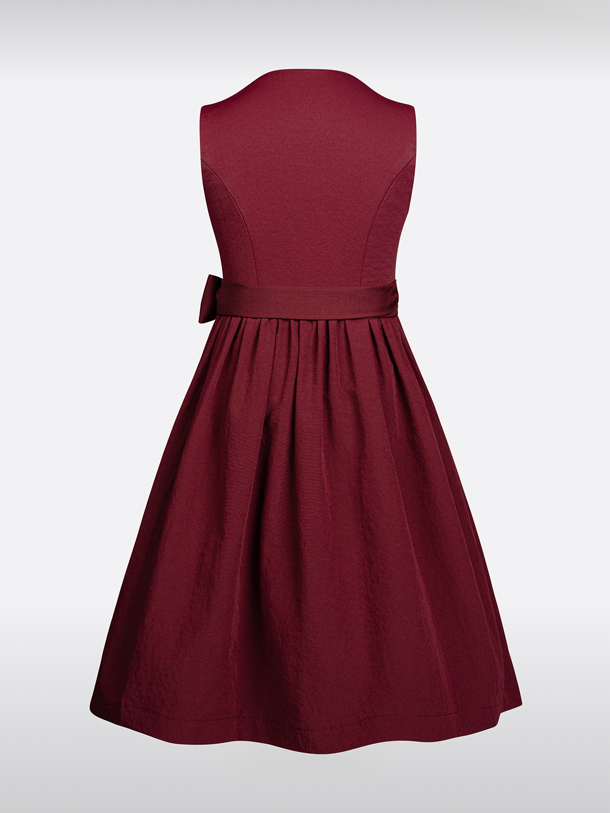 Kinderen Rood Effen Dirndl