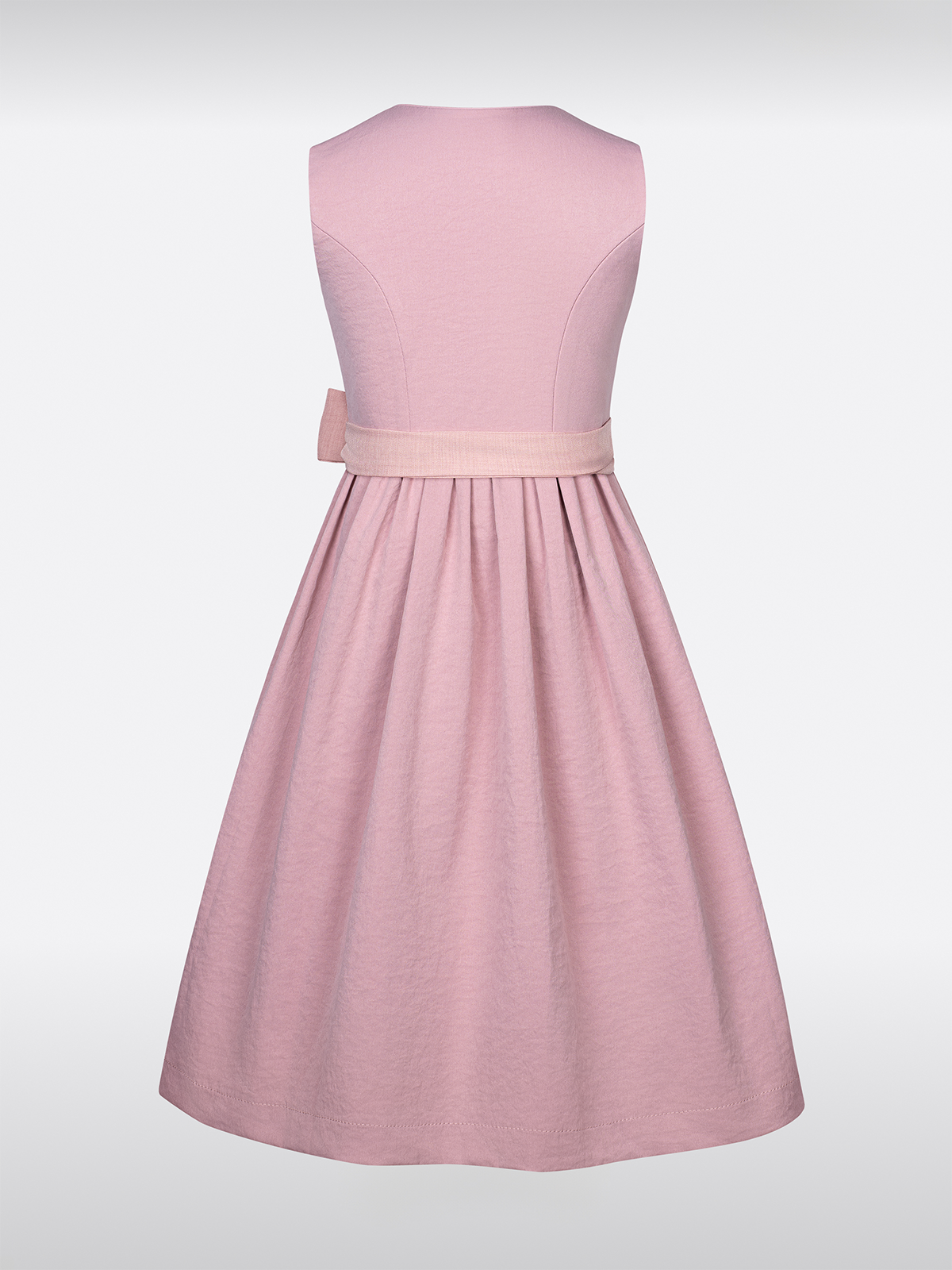 Kinder Rosa Effen Dirndl