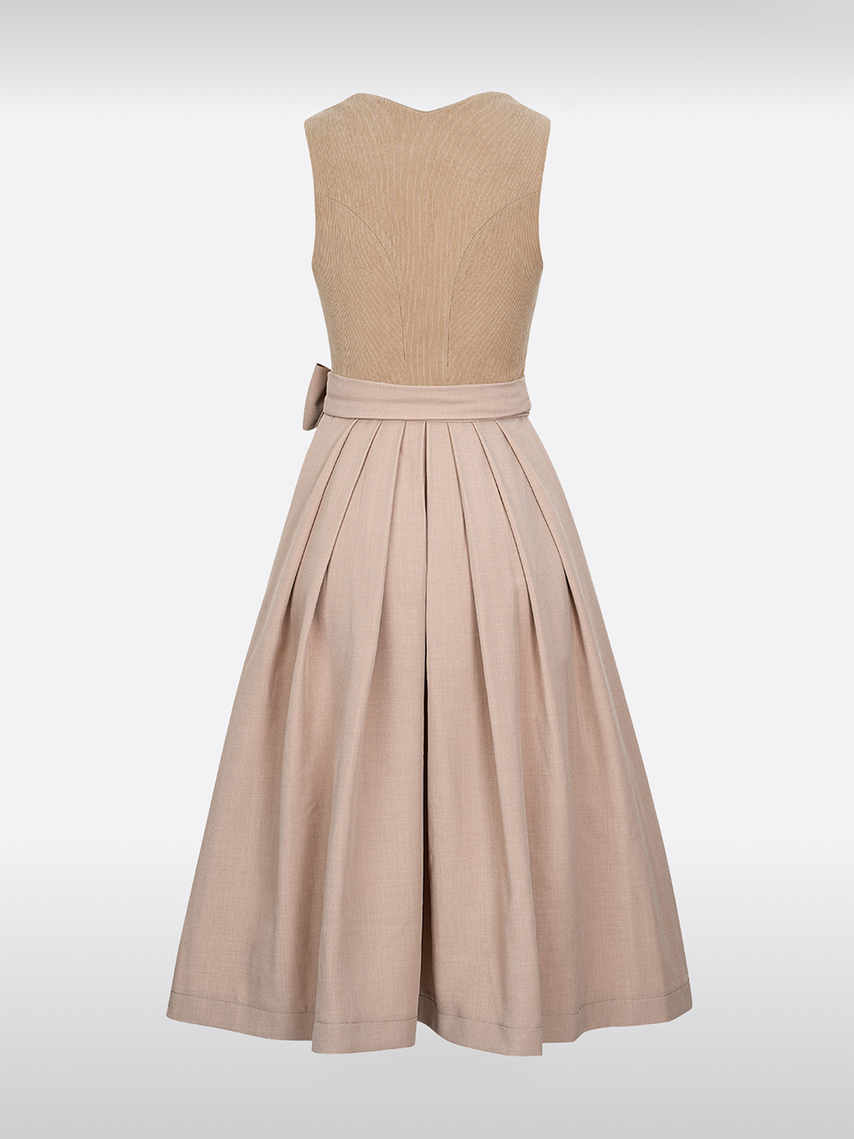 Braun Hart-Uitsnede Rits Voor Dirndl